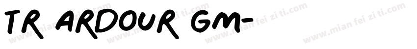 TR Ardour GM字体转换